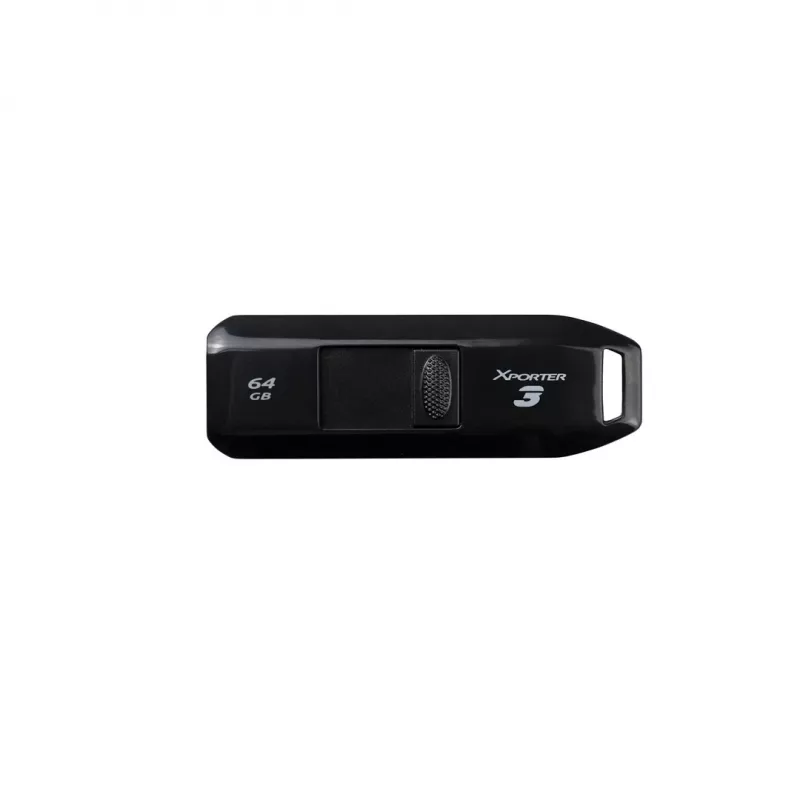 Pamięć flash USB PATRIOT Xporter 64 GB USB typu A 3.2 Gen 1 (wysuwana, czarna, 80 MB/s)