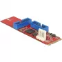 Delock Konwerter M.2 Key B+M męski > 2 x USB 3.0 Pin Header - Adapter USB - Karta M.2 - USB 3.0 (wewnętrzny) x 2 (62843)