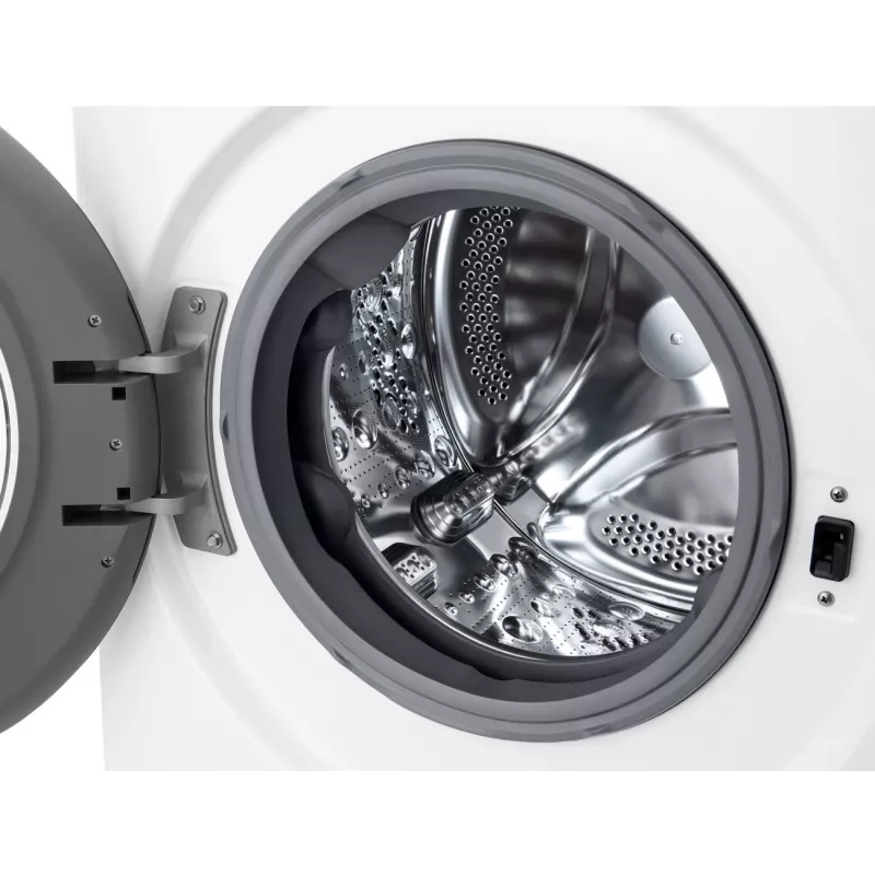 LG | Pralka | F2WR508SWW | Klasa efektywności energetycznej A-10% | Ładowanie od przodu | Wsad 8 kg | 1200 obr./min | Głębokość 47,5 cm | Szerokość 60 cm | Wyświetlacz | LED | Funkcja parowa