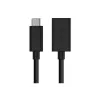 Belkin USB 3.0 Gniazdo 5 Gbit/s USB-C na USB-A 1m Szary (F2CU036BTBLK)