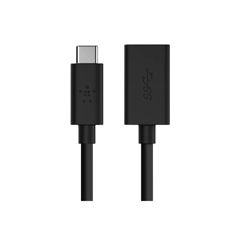 Belkin USB 3.0 Gniazdo 5 Gbit/s USB-C na USB-A 1m Szary (F2CU036BTBLK)