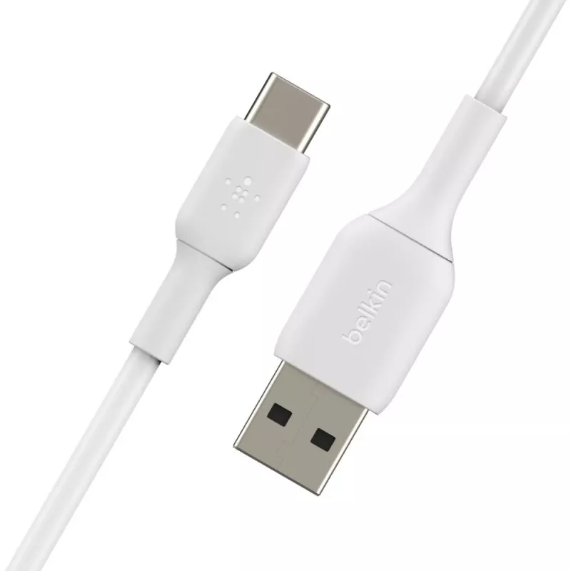 Kabel USB Belkin CAB001BT3MWH 3 m USB A USB C Biały