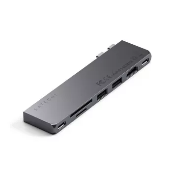 Satechi Type-C Pro Hub cienki - Space Gray