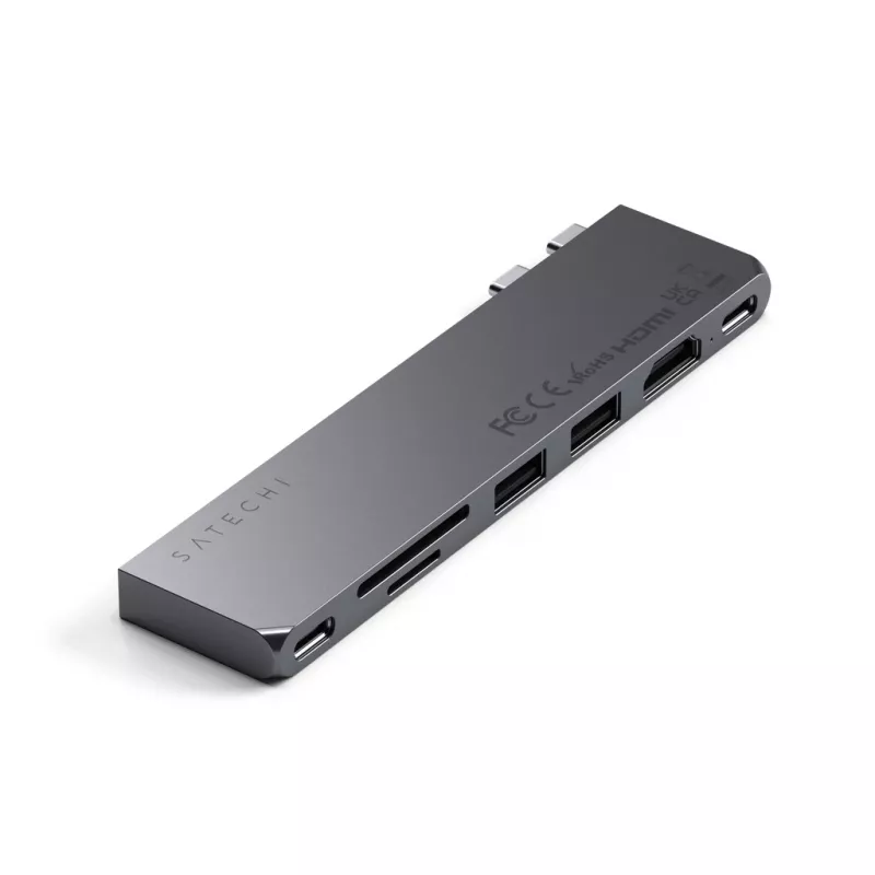 Satechi Type-C Pro Hub cienki - Space Gray