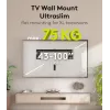 Stały uchwyt ścienny do telewizora WENTRONIC Goobay Ultraslim 70822 XL czarny do płaskich ekranów