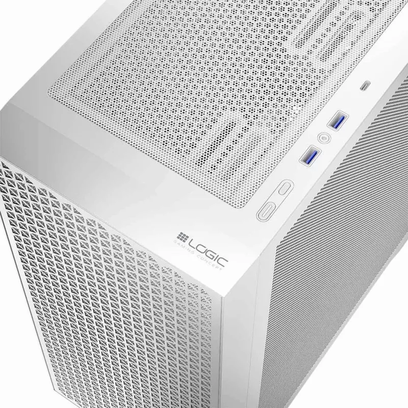 Obudowa PC Logic DART PRO MIDI USB-C Biała