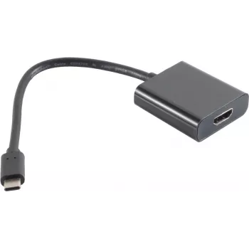 Adapter kabla wideo S/CONN 14-05001 0,2 m USB Type-C do HDMI Type A Czarny