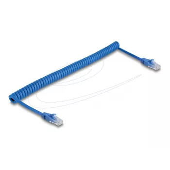 Kabel sieciowy DeLOCK 90197 Niebieski 1,2m Cat6 U/UTP