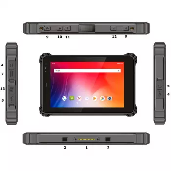 Rugged outdoor tablet ALLNET X-trail-100-Intel z Windows, NFC i LTE