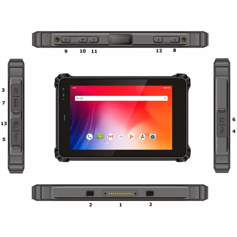 Rugged outdoor tablet ALLNET X-trail-100-Intel z Windows, NFC i LTE