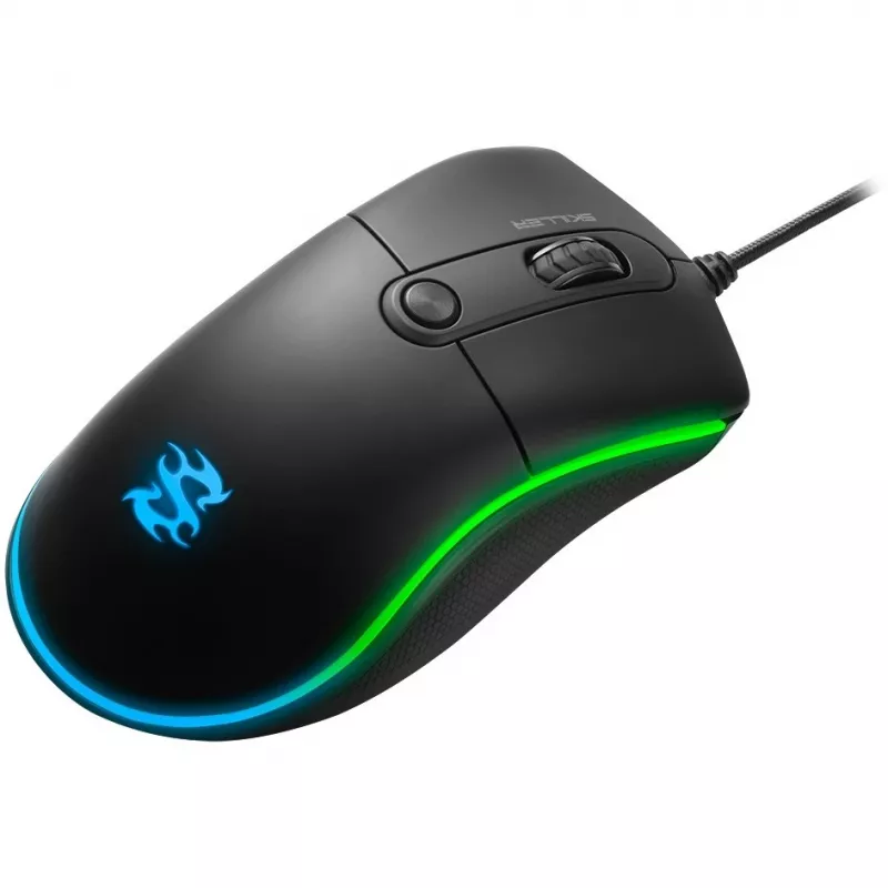 Sharkoon Skiller SGM2 Mysz gamingowa przewodowa ergonomiczna optyczna 6 przycisków Czarna