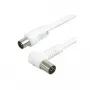 Kabel koncentryczny Schwaiger KVKW30 532 3 m IEC169-2 Biały