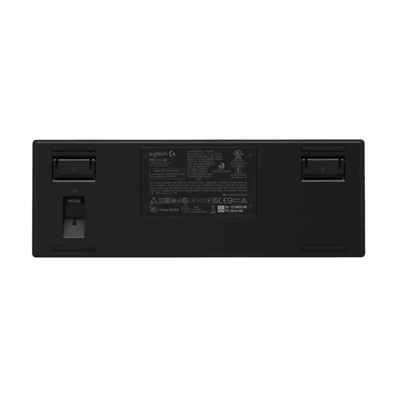 Klawiatura Logitech G PRO X 60 Gaming USB RF Wireless Bluetooth QWERTY US International Biały