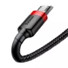 Kabel Micro USB Baseus Cafule 1.5A 2m (czerwony i czarny)