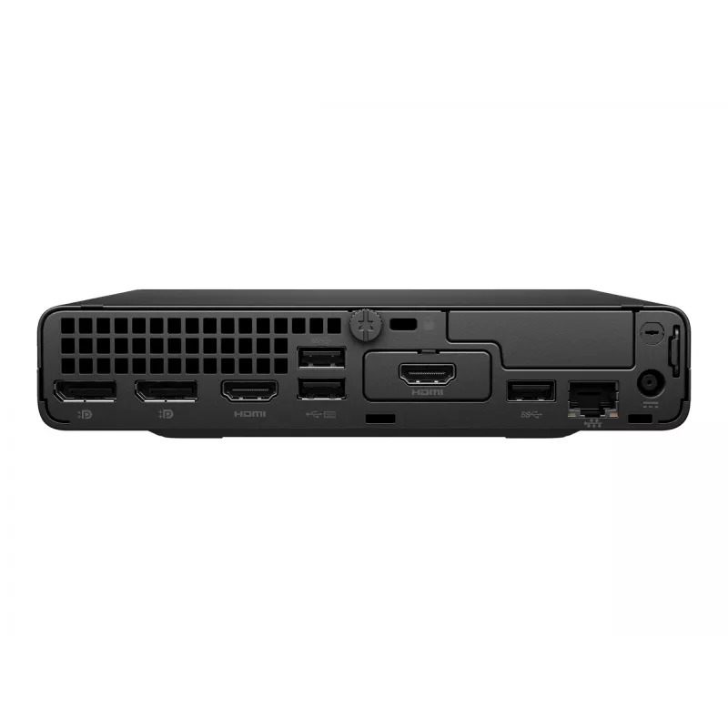HP Inc. HP Pro 400 G9 Mini - Core i5 13500T / 1.6 GHz - RAM 16 GB - SSD 512 GB NVMe - UHD Graphics 770 - WLAN: 802.11a/b/g/n/ac/ax (Wi-Fi 6E), Bluetooth 5.3 - Win 11 Pro - Monitor:
