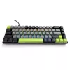 Klawiatura mechaniczna MEDIA-TECH MT1260 czerwony Core MX60, układ 60%, przełączniki CHERRY MX czerwony, podświetlenie RGB, USB, zielona