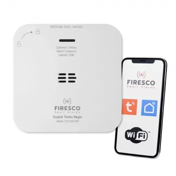 Detektor czadu z funkcją komunikacji FCO-850 WF