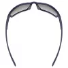 Wielosportowe okulary UVEX sportstyle 233 P — pełna oprawa, unisex, granatowe, 28 g