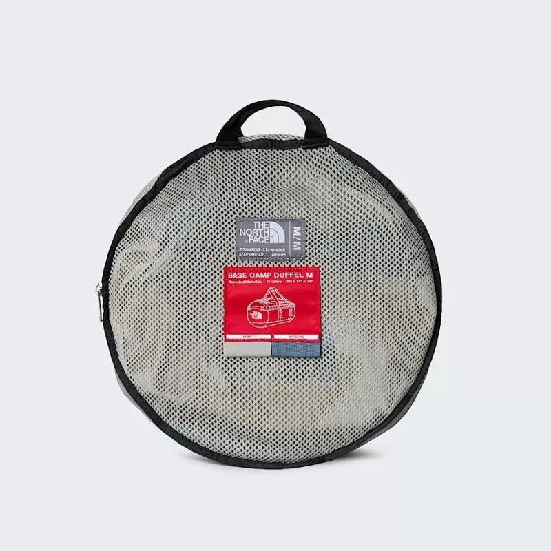 Torba podróżna The North Face Base Camp Duffel M - stone slab/granite szary