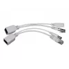 Adapter PoE Gembird PP12-POE-0.15M-W