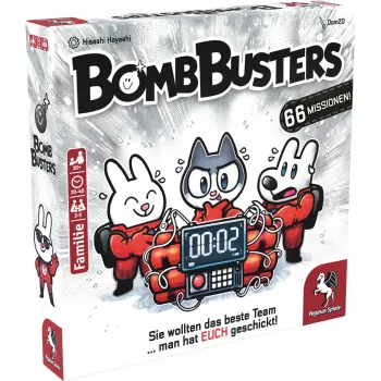 Gra planszowa Pegasus Spiele Pegasus Bomb Busters (Spiel des Jahres 2025) – rodzinna gra strategiczna