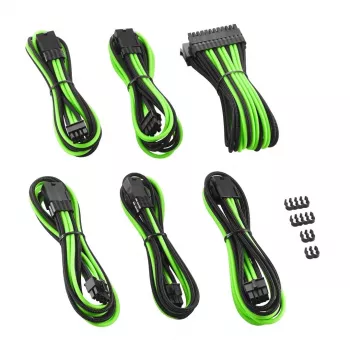 Wewnętrzny kabel zasilający CableMod CM-PCAB-BKIT-NKKLG-3PK-R Czarny Zielony