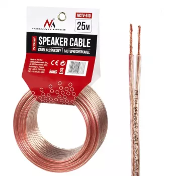 Kabel audio Maclean MCTV-510 25 m Miedziany