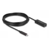Kabel USB DeLOCK 80028 5m USB-C Czarny