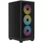 Corsair RGB AIRFLOW obudowa PC 2000D czarna Mini-ITX zasilacz w zestawie nie SFX