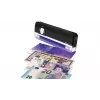 Safescan 40H Przenośny Wykrywacz Fałszywych Pieniędzy Sprawdzający Banknoty, Karty Kredytowe i Dowody Osobiste - UV Sprawdzacz Pieniędzy do Nowych Banknotów - Wykrywacz Fałszywych Banknotów