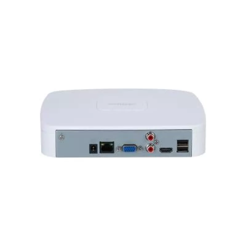 Rejestrator sieciowy DAHUA NVR2104-S3 4-kanałowy, 1U, SATA HDD do 16 TB, 1080p/720p, 12V/1,5A, biały