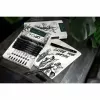 Faber-Castell 267102 flamaster Multi Czarny 8 szt. Okrągła końcówka