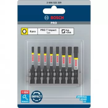 Końcówka wkrętakowa Bosch 2 608 522 329 8 szt.