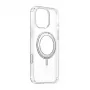Etui magnetyczne Baseus SkyRing 360° do iPhone 16 Pro — przezroczyste, pierścień magnetyczny 360°