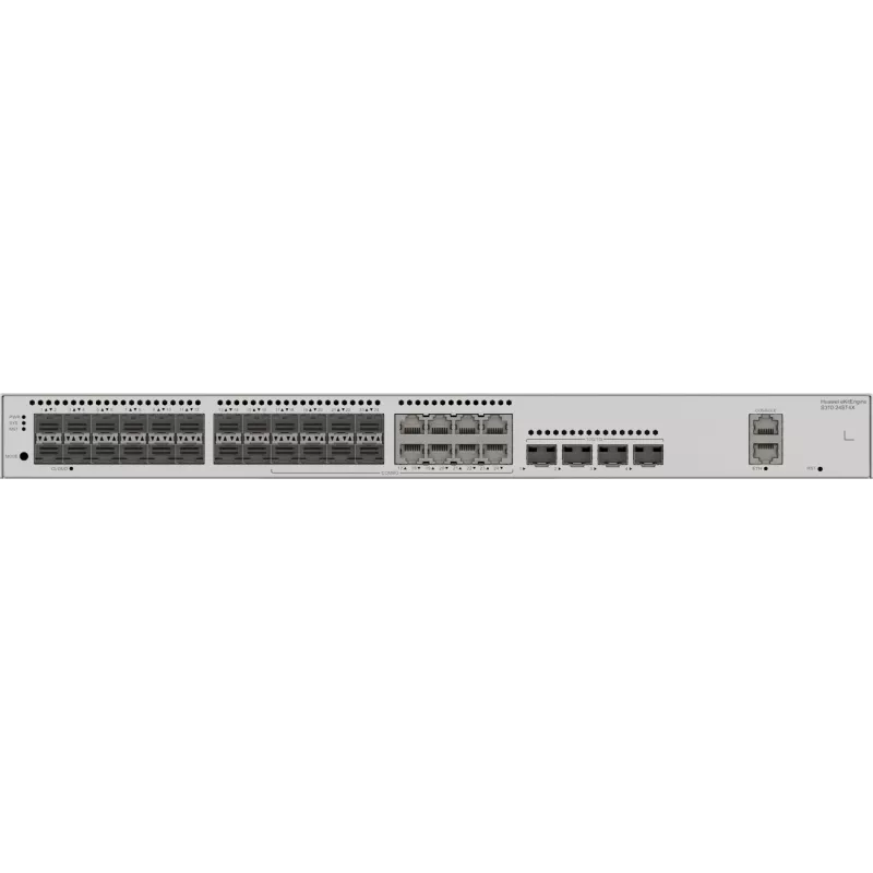 Huawei S310-24ST4X przełącznik optyczny, 8x Combo ETH, 4x SFP+ 24x SFP (8x Combo ETH), 4x SFP+
