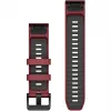 Pasek Garmin QuickFit 010-13392-06 grafitowo-czerwony