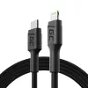 Kabel Lightning na USB‑C zielony Cell KABGC07, 1 m, czarny, Lightning (męski) na USB‑C (męski), 480 Mbps