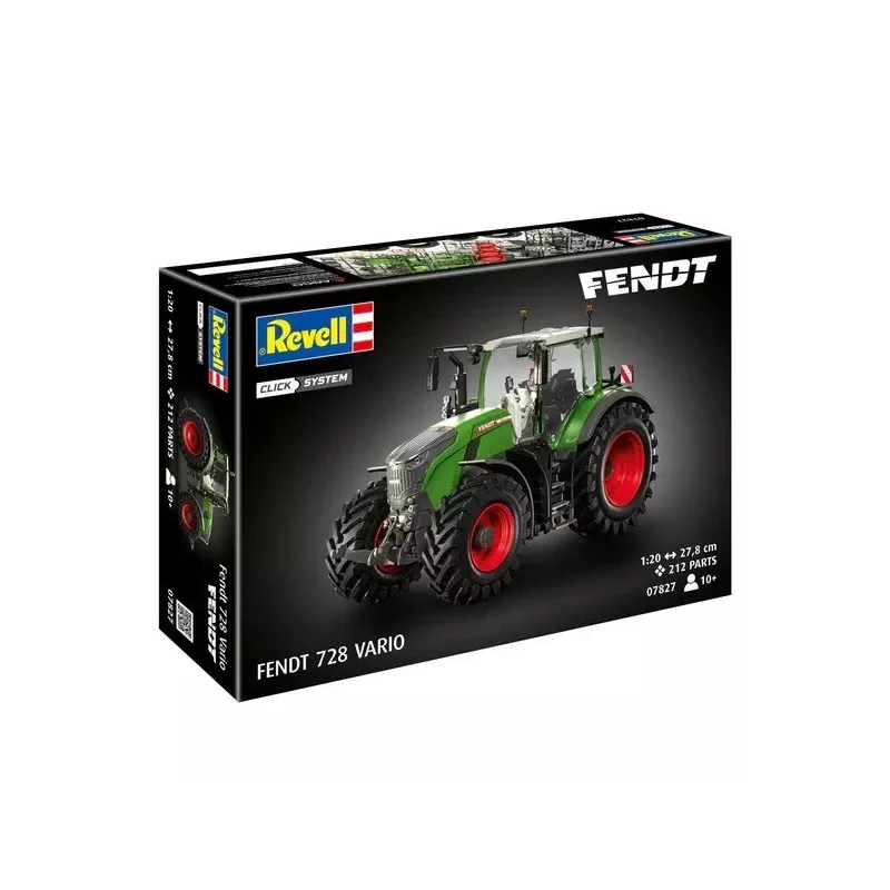 Plastikowy model Ciągnik Fendt 728 Vario