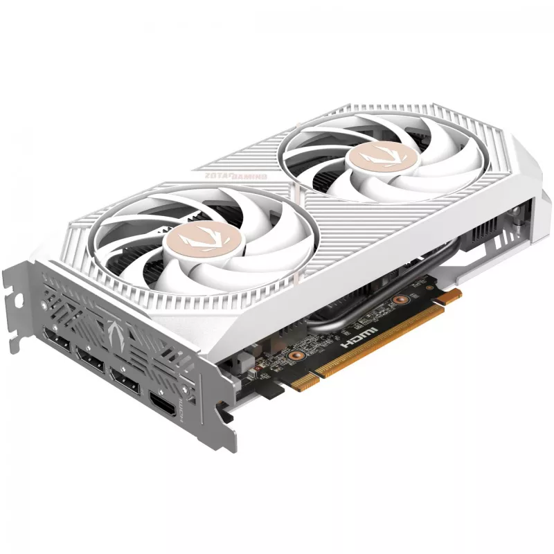 Karta graficzna ZOTAC GAMING GeForce RTX 5050 Twin Edge OC 8GB GDDR6 Biała