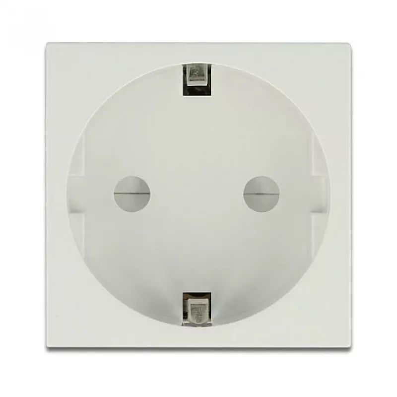 Gniazdo zasilania DELOCK 81320 CEE 7/3 3P+N+PE 250V 16A Białe ABS 45×45×43 mm