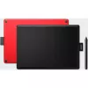 Tablet graficzny Wacom One by Medium, czarny, czerwony, 2540 lpi, 216 x 135 mm, USB