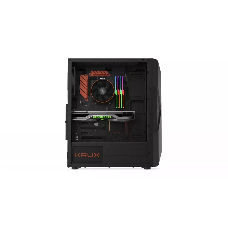 Krux ASTRAL - PC - Schwarz - ATX - micro ATX - Mini-ITX - Gaming - 15,9 cm - 29 cm