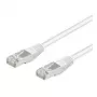 Wentronic Goobay CAT 5e kabel krosowy, SF/UTP, biały, 15 m - CCA miedź Mix (93481)