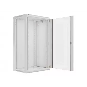 Szafa rack Lanberg WF01-6422-10S 22U do montażu na ścianie szara