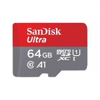 Pamięć flash SanDisk 64 GB MicroSDHC UHS-I SDSQUNR-064G-GN6TA