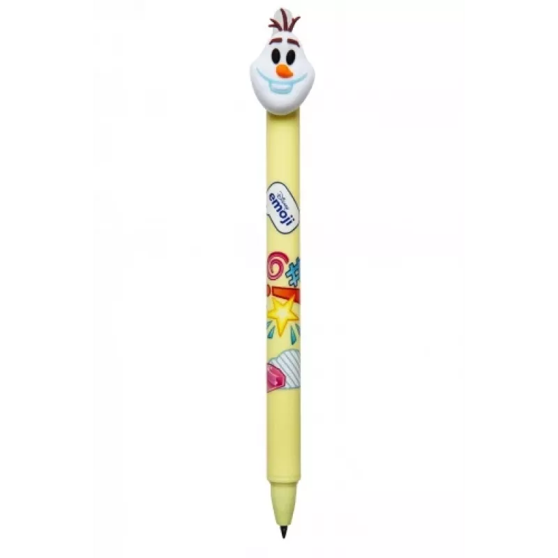 Retractable erasable pen Colorino Disney Emoji Frozen