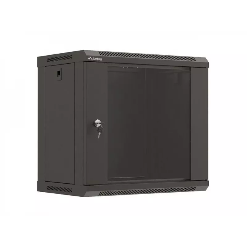 Szafa wisząca LANBERG WF03-5309-10B, 9U, 500×350×540 mm, maks. obciążenie 60 kg, czarna