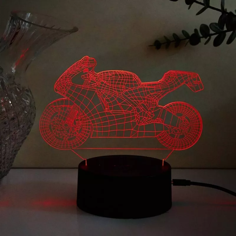 Dekoracyjna lampa LED do pojazdów MANTA SNL121RGB RGB światło 3D do samochodów i motocykli