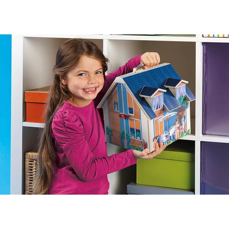 Zestaw do budowania PLAYMOBIL Domek dla lalek 70985 Wielokolorowy Plastik