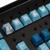 Zestaw keycapów Traitors YUKI ONNA (układ UK) — designerskie keycapy do klawiatur mechanicznych